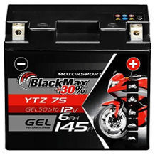 BlackMax Motorradbatterie