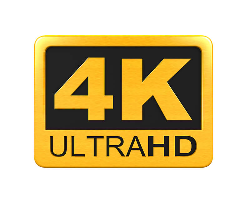4K UltraHD Icon