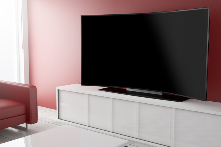 Curved-TVs