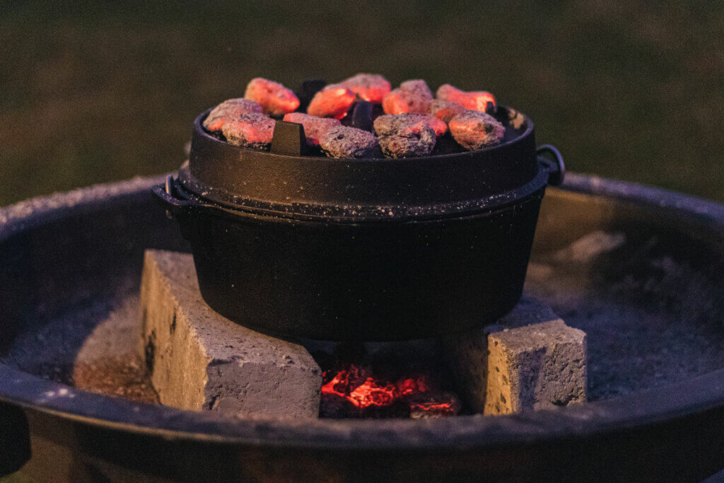 Dutch Oven beim Einsatz