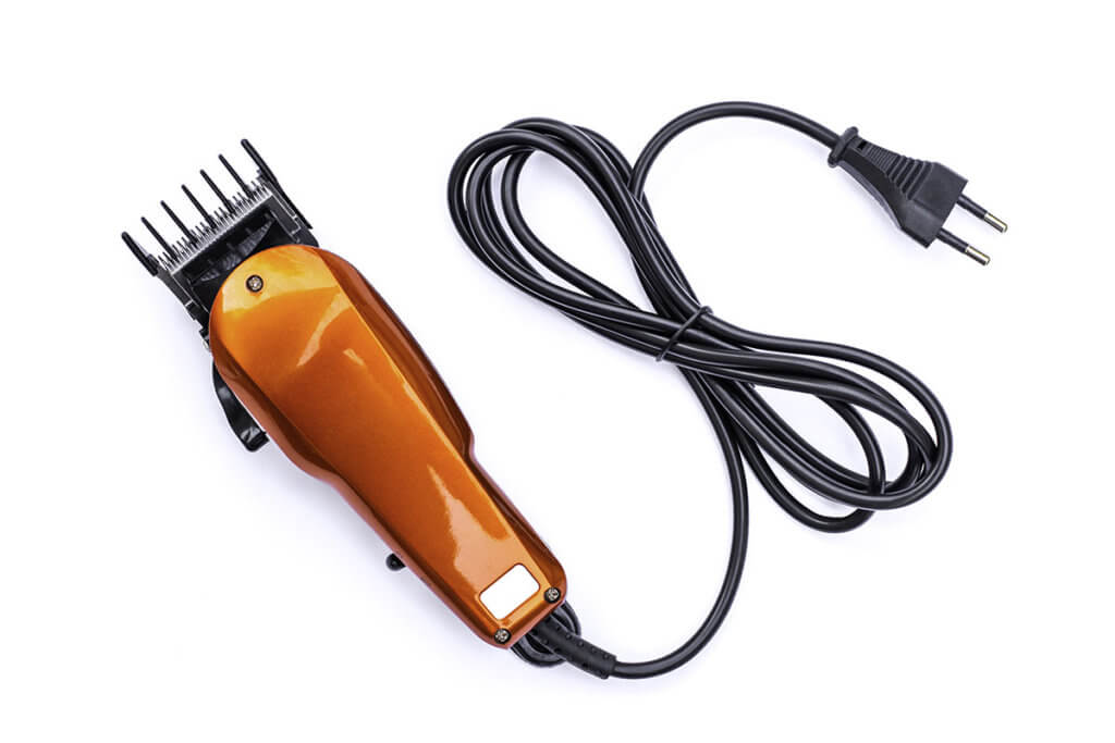 freigestellter Haarschneider