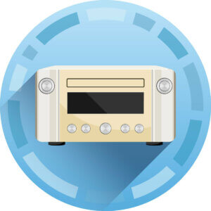 Icon Radio mit Receiver