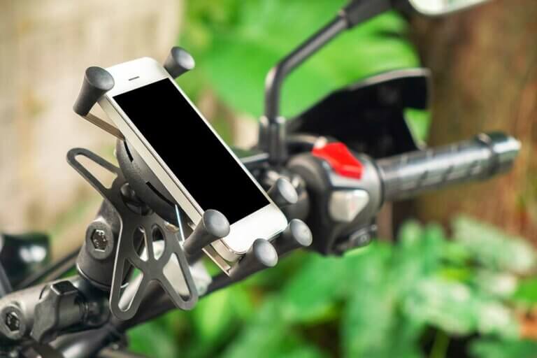 Motorrad-Smartphonehalterungen