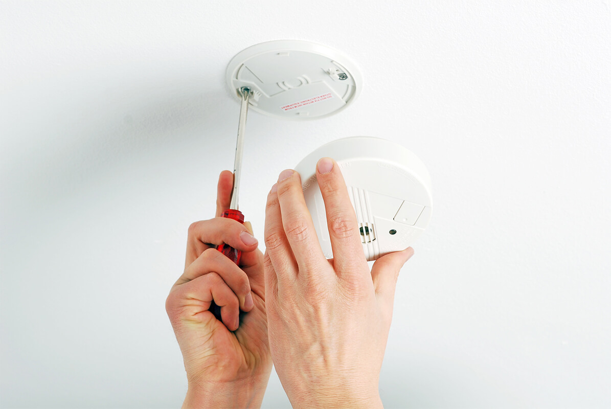 Rauchmelder anbringen