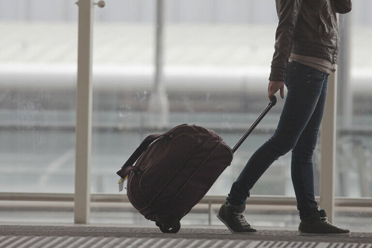 Reisetaschen mit Rollen