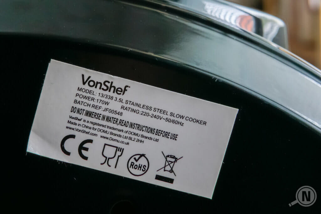 slow-cooker schongarer label