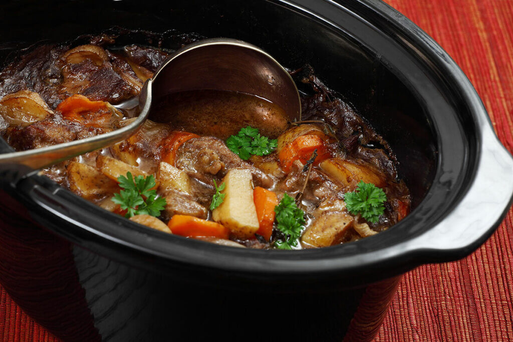 Mahlzeit im Slow-Cooker