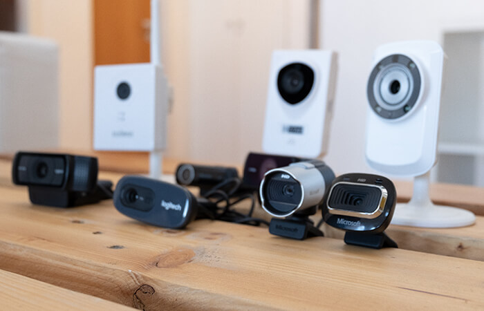 verschiedene Webcams